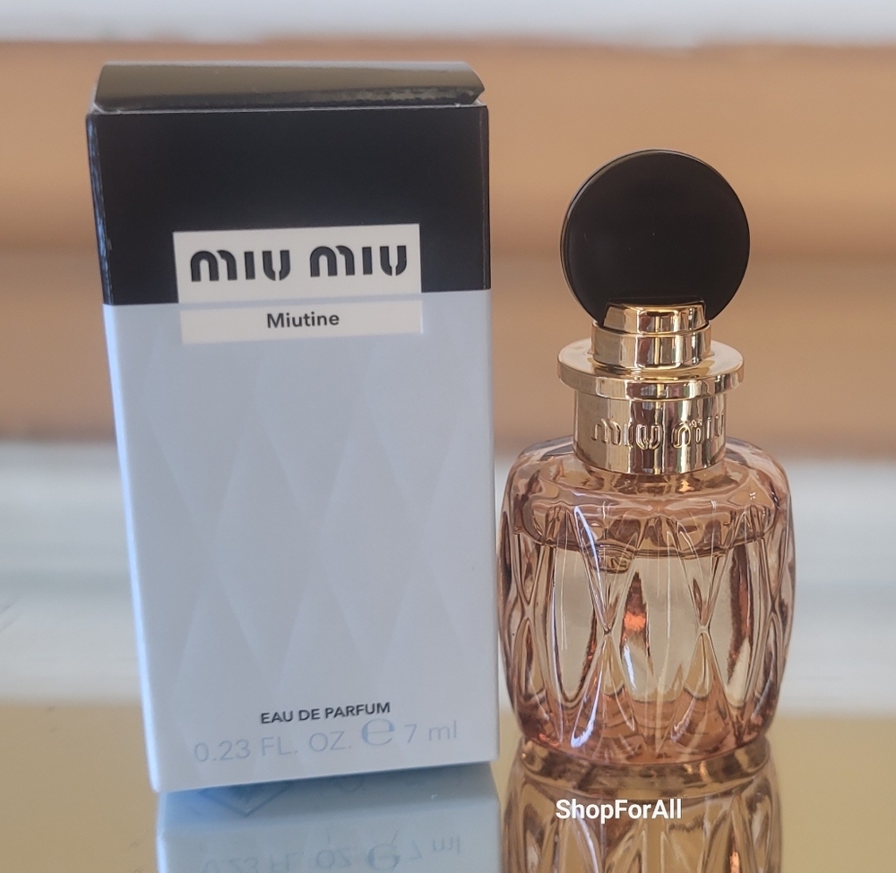 Miu Miu Gold and Black Mini